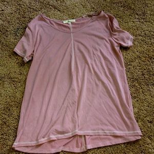 Pink Flowy Shirt